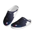 thumbnail image 2 of Lsque 2025 Happy New Year 2 Pattern Womens Comfort Cotton on Scuff With Memory Foam and Anti-skid Sole Slipper-42/43, 2 of 7