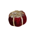 thumbnail image 1 of Decoración de mesa navideña Estantes festivos Mesa de ventana Figura Estatua de espuma Calabaza roja, 1 of 8
