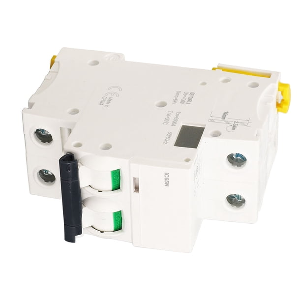 Disyuntor 2P, Interruptor De Protección Contra Sobrecarga Con Clip De Bloqueo Doble, Aislamiento De Control Multifuncional Para La Industria Para Edificios Comerciales ANGGREK Otros
