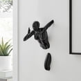 thumbnail image 4 of Glossy Black Wall Sculpture Runner 13" Woman, 4 of 4