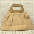 thumbnail image 2 of CoCopeaunts Summer Straw Bag, Women Beach Bag Fashion Woven Shopping Cluth Bag Hobo Handbag Vacation Top Handle Bag Purse, 2 of 6