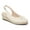 milky white, variant on Womens Closed Toe Espadrilles Wedges Shoes Platform Slingback Mid Low Heel Canvas Bow Dress Sandals
