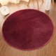 thumbnail image 5 of Bearachild Alfombra redonda antideslizante peluda para dormitorio, sala de estar, manta para salón, cojín para silla, alfombra, cesta para ventana, Decoración del hogar Vino rojo Bearachild HA072099-03, 5 of 6