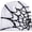 Spide White, variant on Y2K Gothic Spider Pattern Knit Hat Women Slouchy Knitted Beanie Men Winter Warm Skull Cap