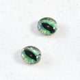 thumbnail image 5 of Green and Peach Dragon Glass Eyes, 5 of 8