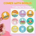 thumbnail image 3 of Biodegradable Kids Flossers -200 Pack Natural Floss Picks Fluoride Free Pick Organic Animal Dental Sticks - 4 Fun Designs, 3 of 4