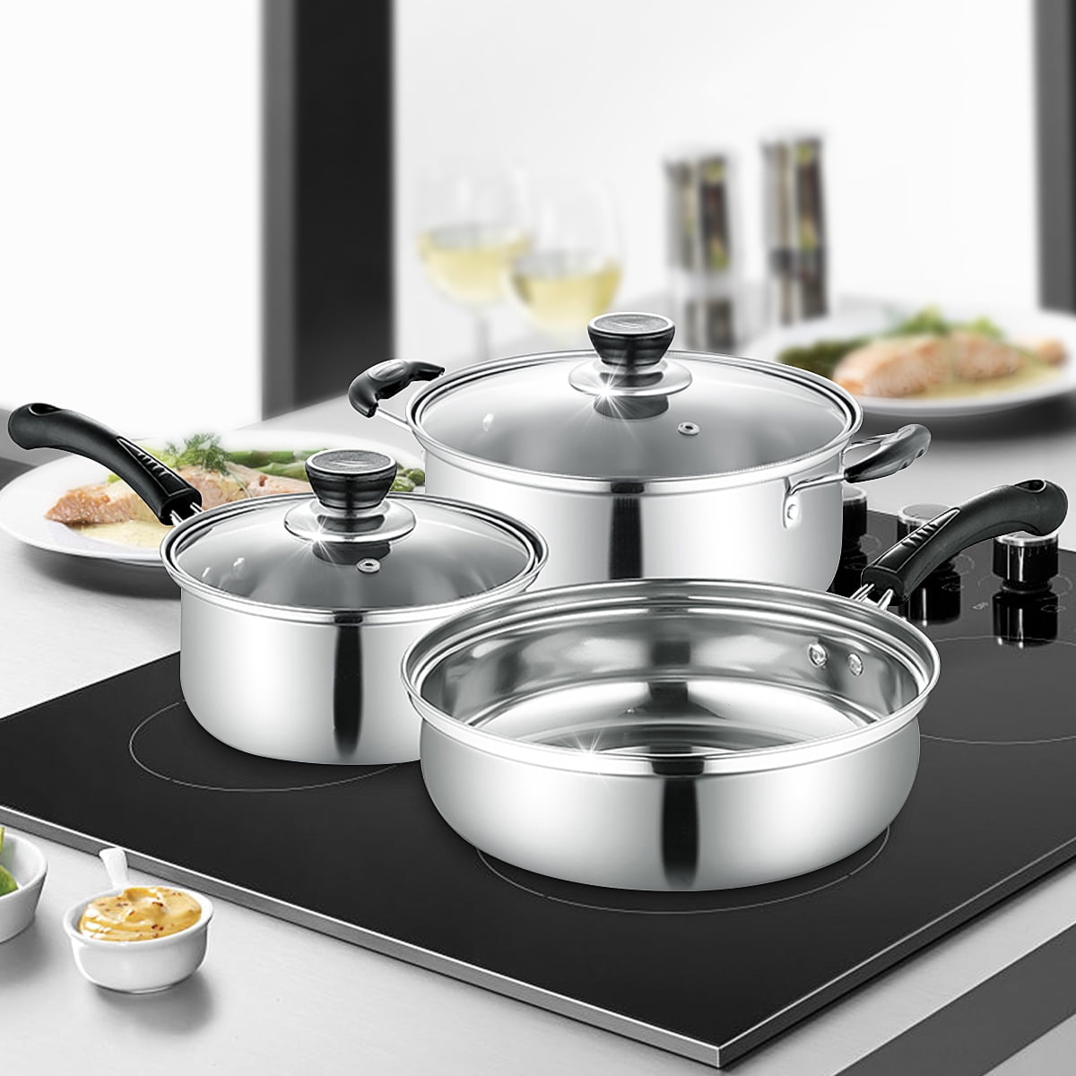 cooks pots and pans