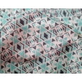 thumbnail image 4 of oneOone Silk Tabby Fabric Triangle Ikat Print Sewing Fabric BTY 42 Inch Wide, 4 of 4