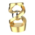 thumbnail image 3 of Lipstore Defying Toy Relaxing Toy Physics Toy for Gift Tabletop Ornament Desktop Rotating gold, 3 of 8