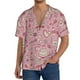 thumbnail image 1 of Fotbe Cute Love Camisa Estampada de Manga Corta para Hombre, Casual de Verano, Estilo Playero, Sin Arrugas-Medium, 1 of 5