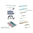 thumbnail image 1 of 48Pcs Bling Bling 2-In-1 Slim Crystal Diamond Stylus Pen and Ink Ballpoint Pens (12 Colors), 1 of 3