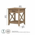 thumbnail image 6 of Bowery Hill Nightstand with Drawer in Reclaimed Pine - Engineered Wood, 6 of 7