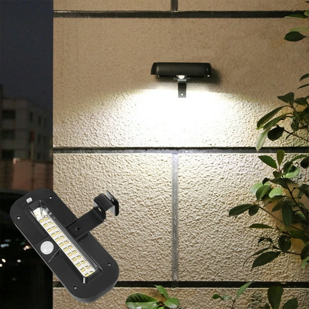 Fiudx Ofertas Y Liquidación Luz Solar Para Jardín Al Aire Libre Luz De Pared De Inducción Con Control De Voz Del Cuerpo Humano Iluminación Para El Hogar Al Aire Libre Hermética Luz De Calle Led Super