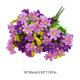 thumbnail image 3 of Flores artificiales de crisantemo para exteriores Arreglo floral sintético de plástico para decoración del hogar y el jardín, 3 of 6