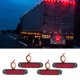 thumbnail image 4 of Lámpara de seguridad para automóvil 27LED Universal IP67 a prueba de agua 10-30V Reflector de luz para automóvil 4pcs para RV para camión para yate, 4 of 8