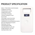 thumbnail image 2 of Amdohai LF 134.2KHz Animal Chip Scanner Dog Cat ID Reader Handheld Digital Pet Chip Transponder, 2 of 6