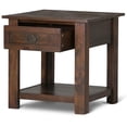 thumbnail image 3 of Allora Table d'Appoint en Brun Charbon Vieilli, 3 of 5