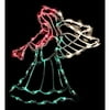 Santas Forest Led Christmas Angel, 16 In H