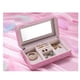 thumbnail image 2 of Caja de almacenamiento para joyas Qarigey organizador de viaje blanco, 2 of 6