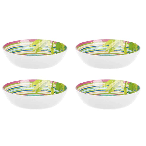 Coastal Living Seascapes Corozol Tropical Stripe And Fl Melamine Bowls Set Of 4 Com - Coastal Living Seascapes Patio Set Coastal Living Seascapes Corozol Tropical Stripe And Fl Melamine Bowls Set Of 4 Com - Coastal Living Seascapes Patio Set
