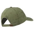 thumbnail image 4 of Zodiac Aries Embroidered Washed Cap - Olive OSFM, 4 of 5