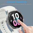 thumbnail image 4 of 4pcs Compatible Samsung Galaxy Watch 6 40mm 44mm Screen Protector Tempered Glass -aqwg, 4 of 5