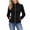 Black jacket, variant on Womens Faux Suede Jackets Slim Fitted Casual Cropped Zipper Biker Moto Jacket Fall Coats