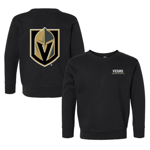 Toddler Chad & Jake Black Vegas Golden Knights Pullover Sweatshirt