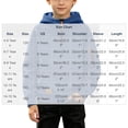 thumbnail image 2 of Boys Half Zip Hoodies Fashion Casual Long Sleeve Loose Fit Kids Pullover Sweatshirt Navy 12 Years, 2 of 8
