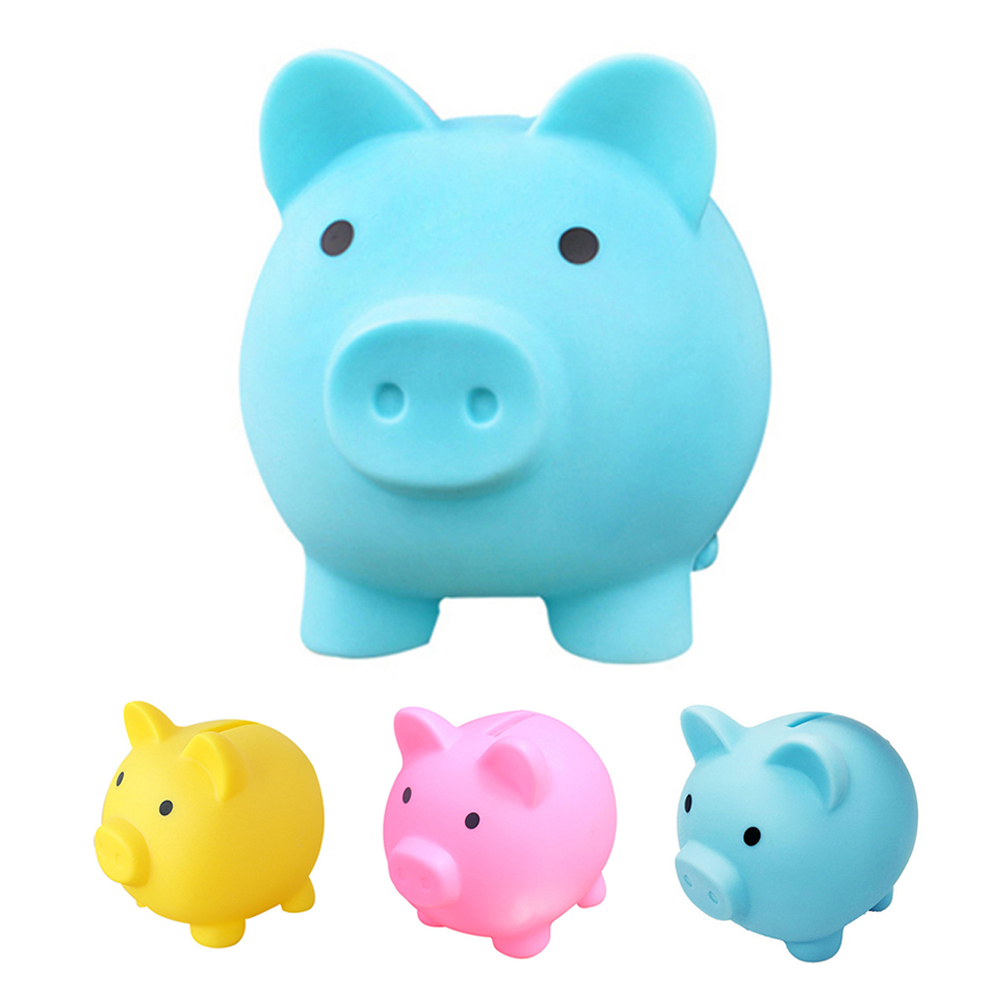 Big Piggy Bank Saving Coins Money Box Cash Fund Gift Plastic Pig Children Gift Big Piggy Bank Saving Coins Money Box Cash Fund Gift Plastic Pig Children Gift
