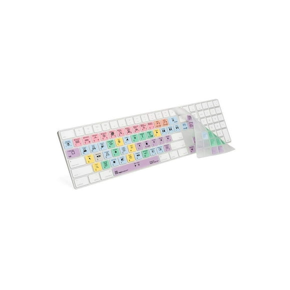 LogicSkin Final Cut Pro Compatible with for Final Cut Pro Magic Full Size Skin - Part Number LS-FCPX10-MGFS-US