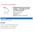 thumbnail image 2 of Manifold Absolute Pressure Sensor Connector - Compatible with 1989 - 1990 Plymouth Voyager, 2 of 2