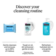Neutrogena Makeup Remover Cleansing Towelettes, Face Makeup Wipes, Travel Pack, 7 Count