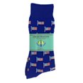 thumbnail image 5 of Urban-Peacock Men's Novelty Fun Crew Socks for Dress or Casual - American Flags - Blue, 5 of 5