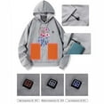 thumbnail image 4 of Gamivast Heated Hoodie for Men and Women Printed Multiple Heating Zones and 3-levels Hooded Pullover with Pocket USB Rechargeable Washable Long Sleeve Sweatshirts no Power Bank, 4 of 5