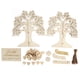 thumbnail image 3 of Wooden Wishing Tree Crafts, Easy To Store Reusable Lightweight Handicraft Decoration  For Wedding For Anniversaries ANGGREK Wishing Tree Crafts, 3 of 8