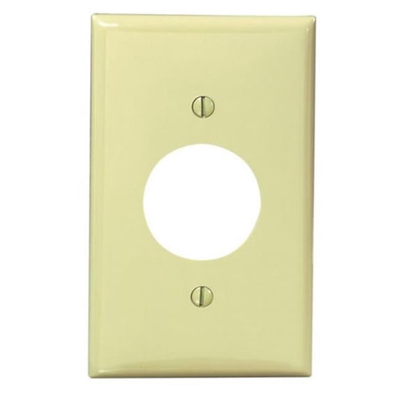 80704-00I White Power Outlet Wall Plate