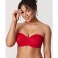 thumbnail image 3 of DELIMIRA Women's Strapless Bra Unlined Underwire Minimizer Plus Size Bras, 3 of 4