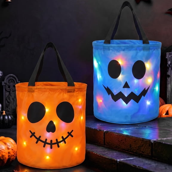 4 Pcs Halloween Trick or Treat Bags