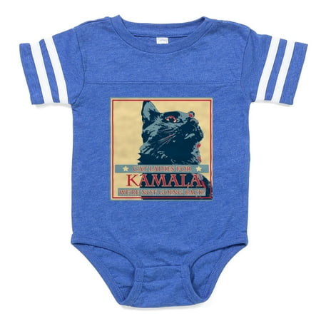 

CafePress - Cat Ladies For Kamala - Cute Infant Baby Football Bodysuit