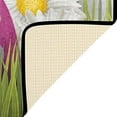 thumbnail image 3 of GZHJMY Easter Bunny and Easter Eggs Floor Mat, Non-Slip Washable Entrance Front Door Rug for Home Indoor Kitchen Bathroom Bedroom, 23.6"x 15.27", 3 of 7