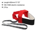thumbnail image 2 of Unique Bargains 2pcs ESD Anti Static Foot Heel Straps Anti Static Wrist Strap Band Adjustable for Grounding Red, 2 of 4