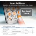 thumbnail image 3 of CL82407 DECT 6.0 Expandable Answering System with Smart Call Blocker, Silver/Black with 4 Handsets, 3 of 5