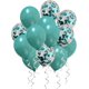 thumbnail image 1 of Adornos y decoración Globos verde azulado Confeti metálico Globos turquesas para baby shower Cumpleaños Boda Decoraciones para fiestas de compromiso, 1 of 5
