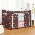 thumbnail image 3 of Large Capacity Clothes Storage Bag Organizer with Thick Fabric for Comforters, 3 of 4