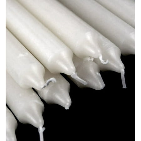 Formal White Taper Candles 10 Inches