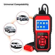 KW850 OBD2 Car Scanner Professional Car Diagnostic Scanner Tools OBD 2 Automotive Code Reader Battery Check Engine Check ,Sturdy and Compact