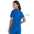 thumbnail image 4 of Urbane Performance Tailored Fit Super Stretch 3-Pocket Scrub Top for Women 9015, 4 of 6