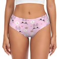 thumbnail image 1 of Bingfone Rabbit Face for Women's Underwear Full Coverage Seamless Panties Soft Stretch Boxer Briefs-X-Large, 1 of 6