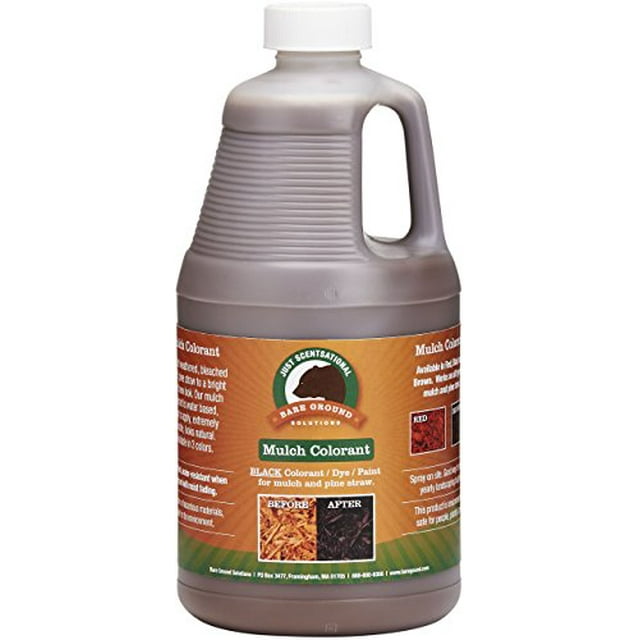 Just Scentsational Brown Bark Mulch Colorant Half Gallon by Bare Ground